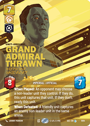 ⟡ Grand Admiral Thrawn, Grand Schemer