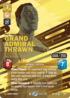 ⟡ Grand Admiral Thrawn, Grand Schemer