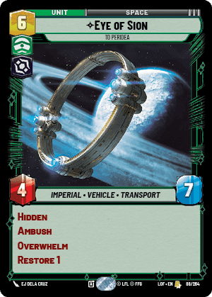 ⟡ Eye of Sion, To Peridea