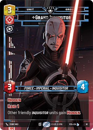 ⟡ Grand Inquisitor, You're Right to Be Afraid