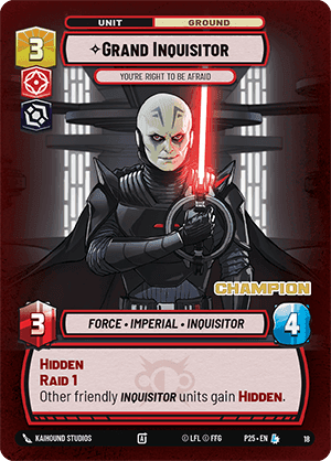 ⟡ Grand Inquisitor, You're Right to Be Afraid