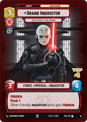 ⟡ Grand Inquisitor, You're Right to Be Afraid