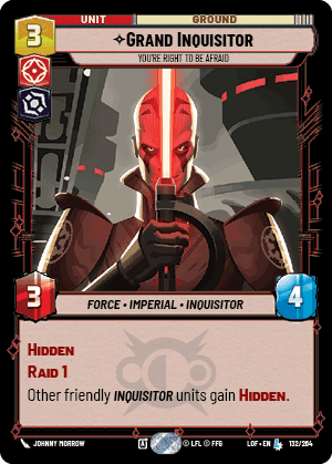 ⟡ Grand Inquisitor, You're Right to Be Afraid