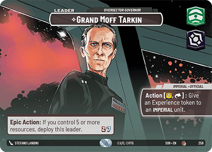 ⟡ Grand Moff Tarkin, Oversector Governor