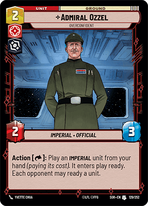 ⟡ Admiral Ozzel, Overconfident