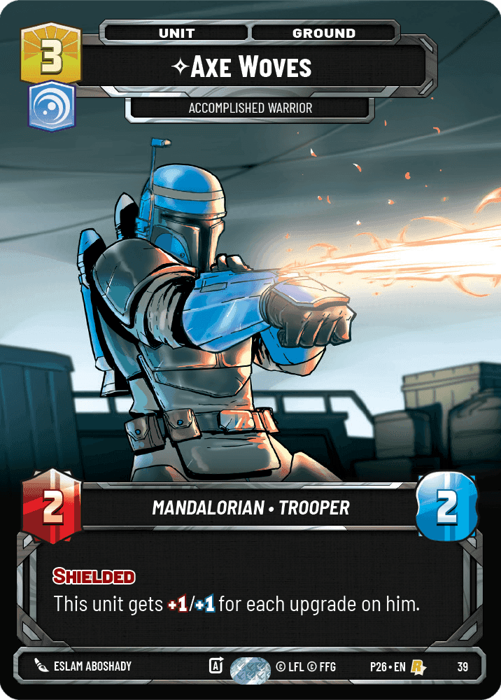 ⟡ Axe Woves, Accomplished Warrior