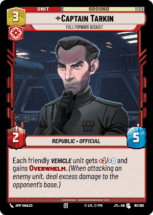 ⟡ Captain Tarkin, Full Forward Assault