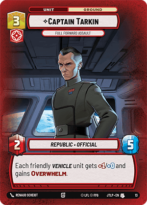 ⟡ Captain Tarkin, Full Forward Assault