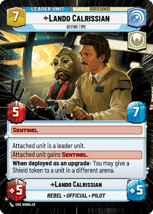 ⟡ Lando Calrissian, Buying Time (back)