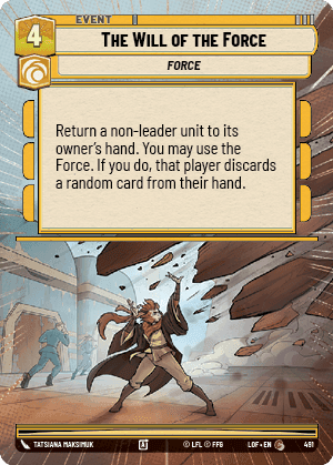 The Will of the Force