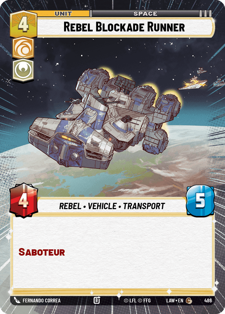 Rebel Blockade Runner