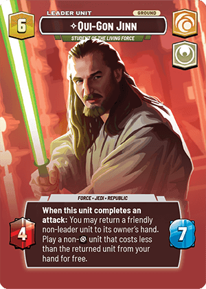 ⟡ Qui-Gon Jinn, Student of the Living Force (back)