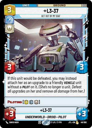 ⟡ L3-37, Get Out Of My Seat