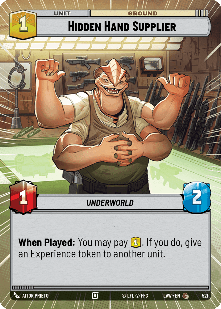 Hidden Hand Supplier