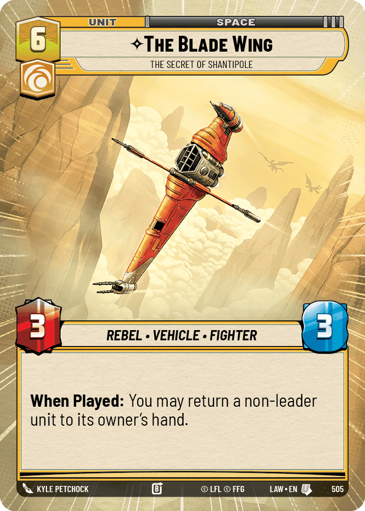 ⟡ The Blade Wing, The Secret of Shantipole