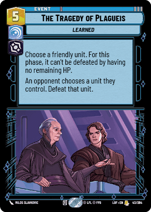 The Tragedy of Plagueis