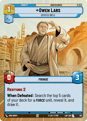 ⟡ Owen Lars, Devoted Uncle