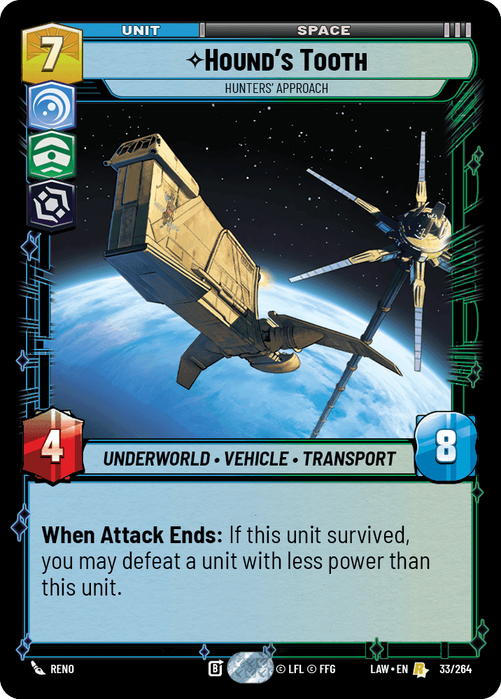 ⟡ Hound's Tooth, Hunters' Approach