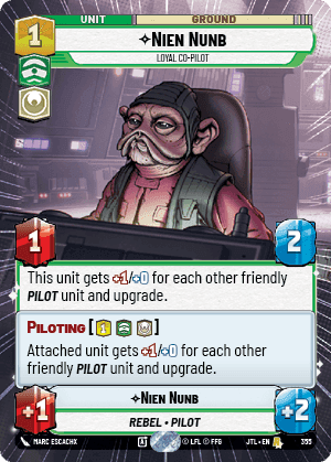 ⟡ Nien Nunb, Loyal Co-Pilot