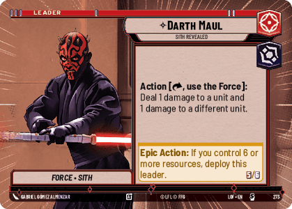 ⟡ Darth Maul, Sith Revealed