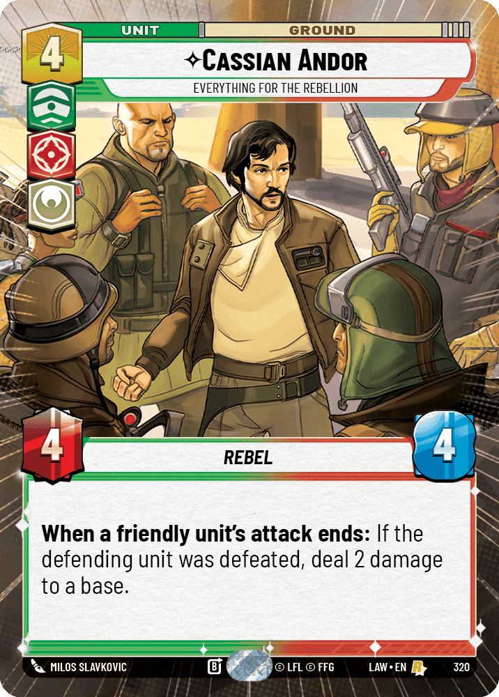 ⟡ Cassian Andor, Everything For the Rebellion