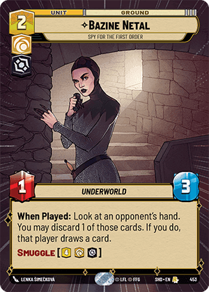 ⟡ Bazine Netal, Spy for the First Order