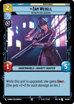 ⟡ Zam Wesell, Inconspicuous Assassin