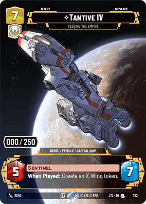 ⟡ Tantive IV, Fleeing the Empire