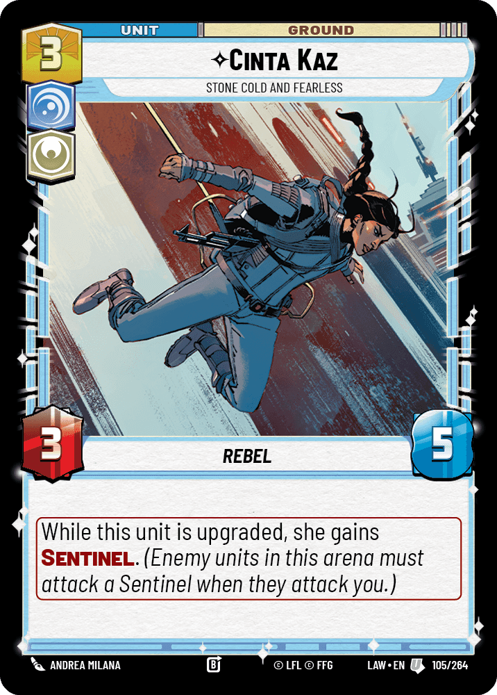 ⟡ Cinta Kaz, Stone Cold and Fearless