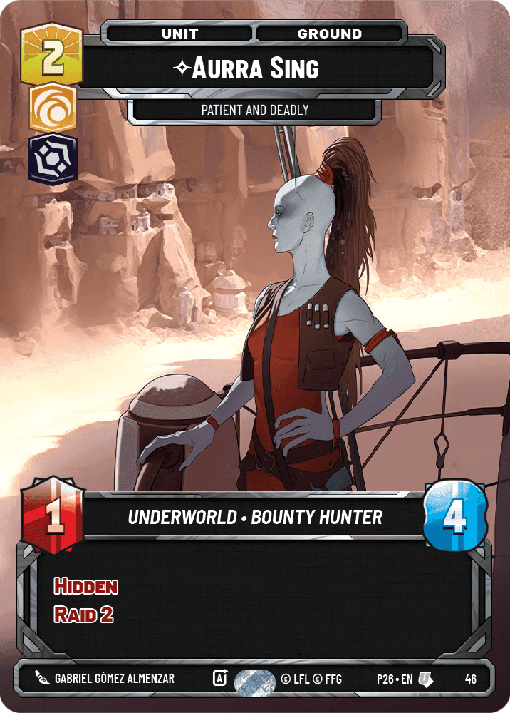 ⟡ Aurra Sing, Patient and Deadly