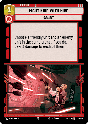 Fight Fire With Fire