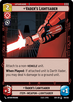 ⟡ Vader's Lightsaber