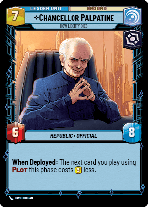 ⟡ Chancellor Palpatine, How Liberty Dies (back)