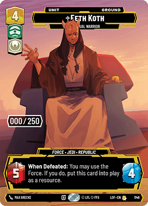 ⟡ Eeth Koth, Spiritual Warrior