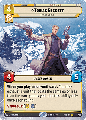 ⟡ Tobias Beckett, I Trust No One