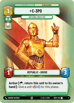 ⟡ C-3PO, Anything I Might Do?