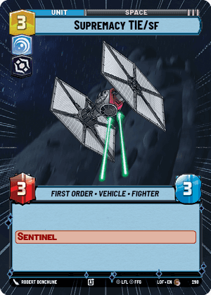 Supremacy TIE/sf