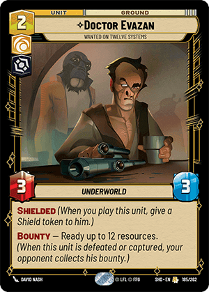 ⟡ Doctor Evazan, Wanted on Twelve Systems