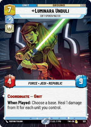 ⟡ Luminara Unduli, Soft-Spoken Master