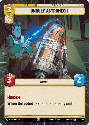 Unruly Astromech