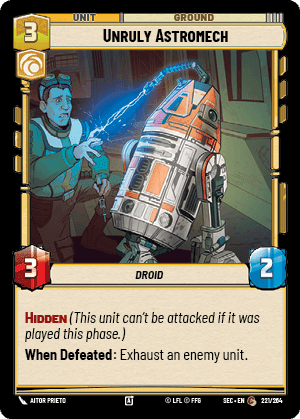 Unruly Astromech