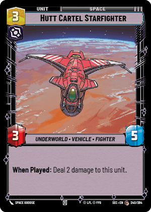 Hutt Cartel Starfighter