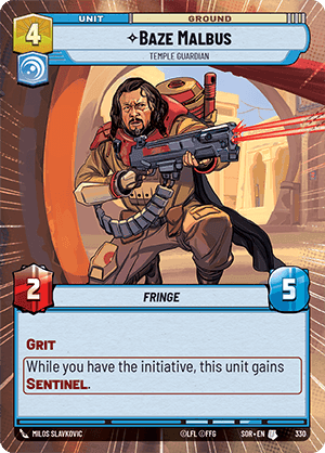 ⟡ Baze Malbus, Temple Guardian