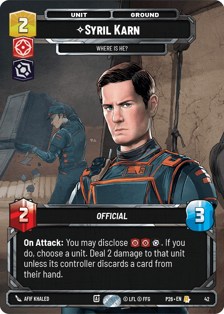 ⟡ Syril Karn, Where Is He?