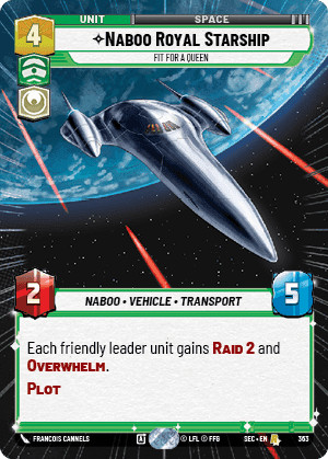 ⟡ Naboo Royal Starship, Fit For A Queen