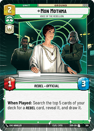 ⟡ Mon Mothma, Voice Of The Rebellion