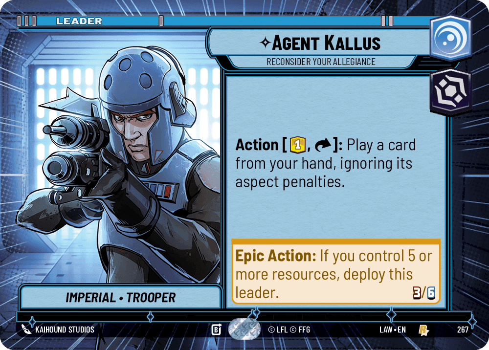 ⟡ Agent Kallus, Reconsider Your Allegiance