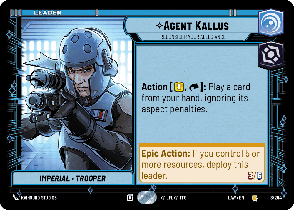 ⟡ Agent Kallus, Reconsider Your Allegiance