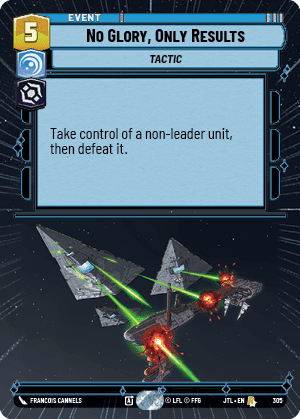 No Glory, Only Results