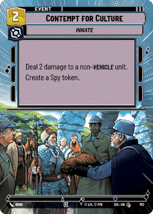 Contempt for Culture